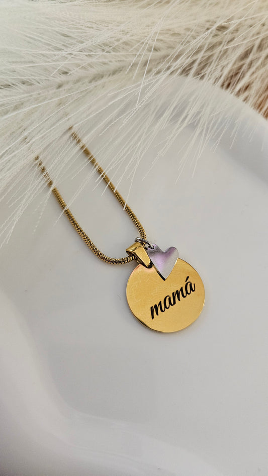 Mom Necklace – Heart of Love